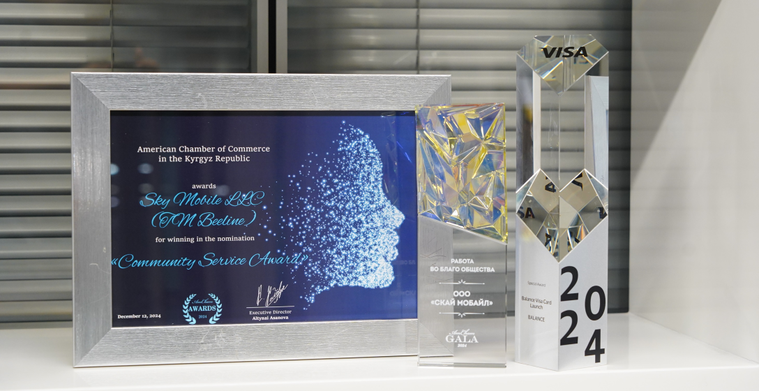 Beeline Кыргызстан жана Balance.kg абройлуу сыйлыктарды алды