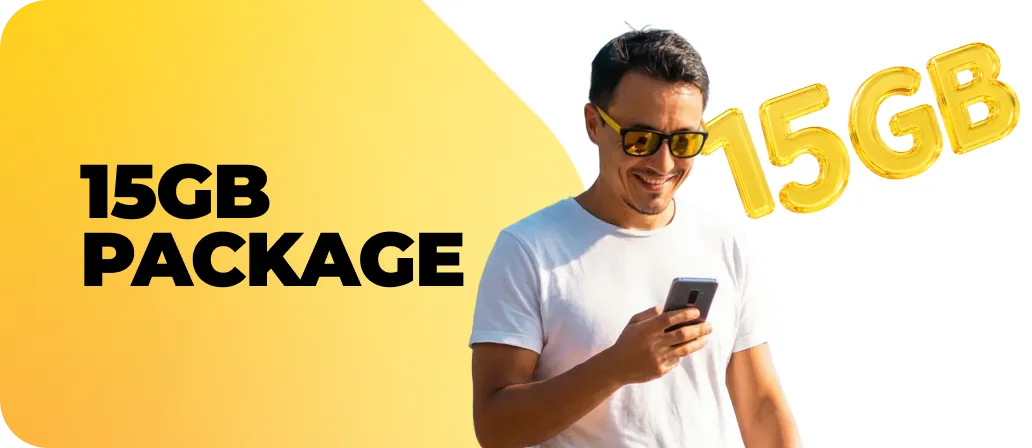 15 GB package