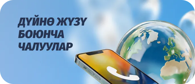 Сиз Кыргызстандан кайсы өлкөгө чалып жатасыз?